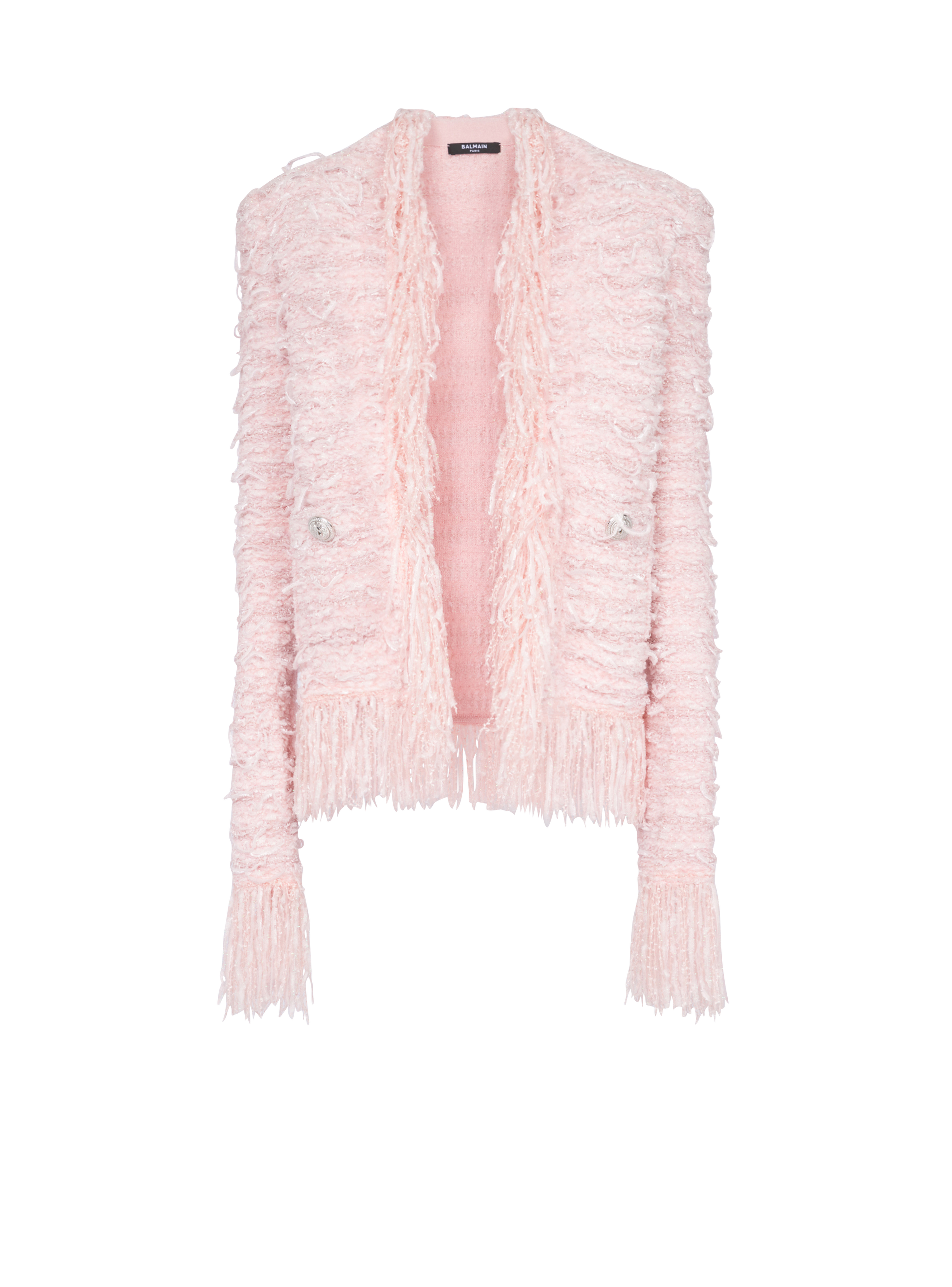 Tweed jacket, pink